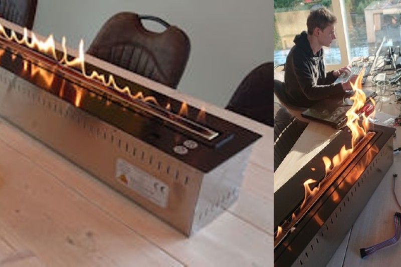 How we inspired a privacy friendly fireplace