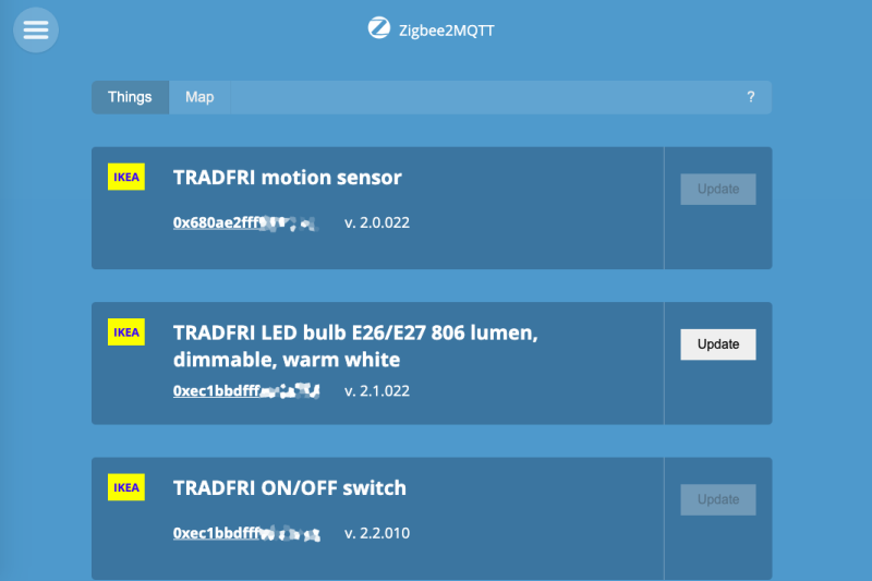 Extra privacy features for Zigbee devices